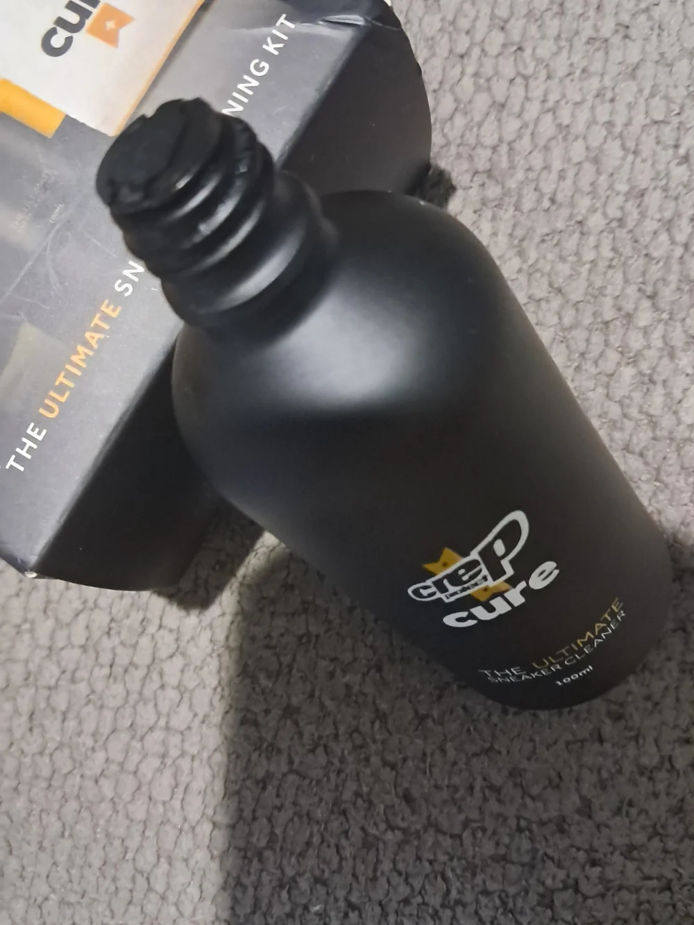 New Sneaker Cleaning Kit - Black and Yellow